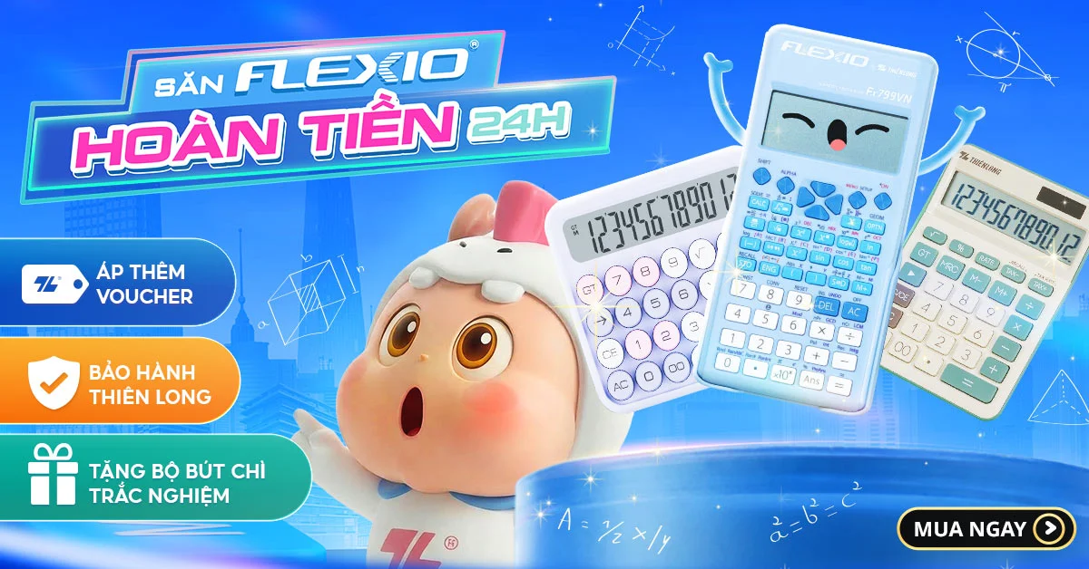 Thiên Long - Flexio hoàn tiền