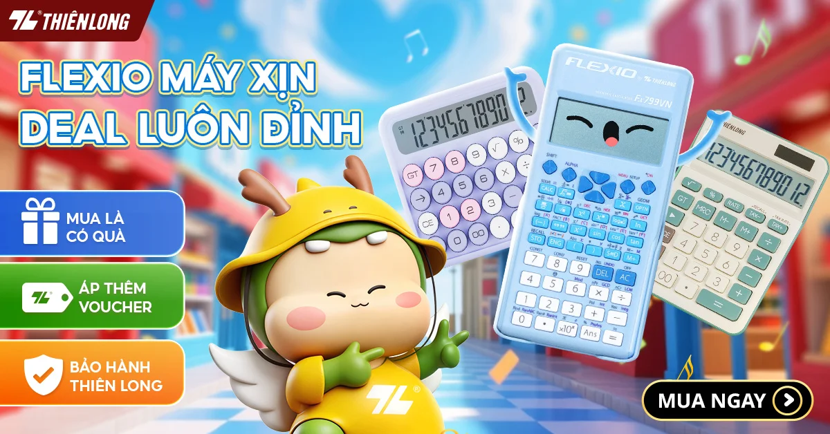 Thiên Long - Flexio hoàn tiền