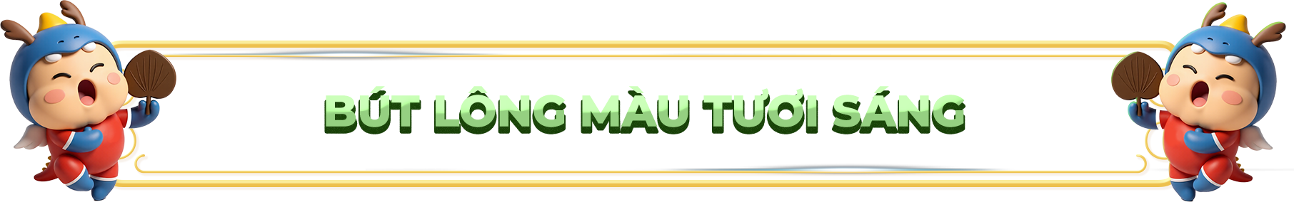 Bút lông màu - Thiên Long