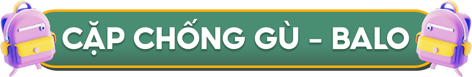 Balo cặp chống gù