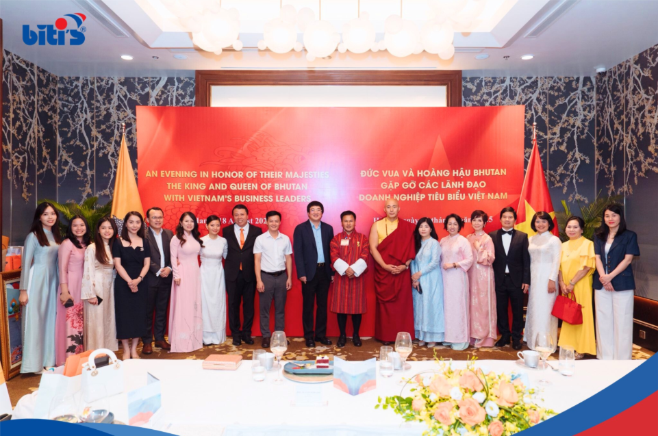 CEO Biti’s - Vưu Lệ Quyên gặp gỡ Nhà Vua và Hoàng Hậu Bhutan – Duyên lành của hành trình Hạnh phúc