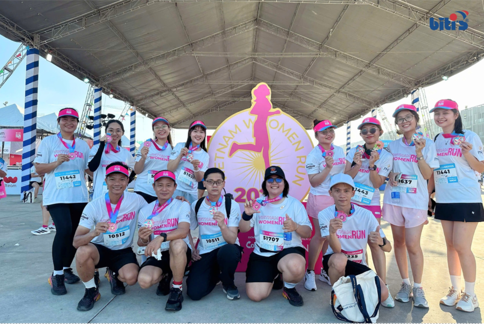 BITI’S-ER TRÀN ĐẦY NĂNG LƯỢNG TRÊN ĐƯỜNG CHẠY VIETNAM WOMEN RUN 2025.