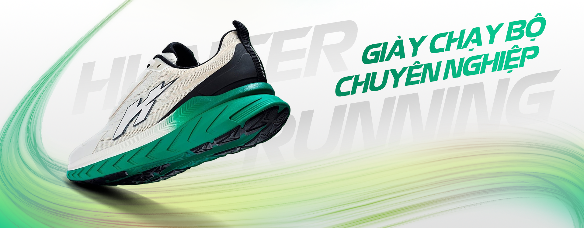 Hunter Running Nữ - Giày Chạy Bộ Chuyên Nghiệp