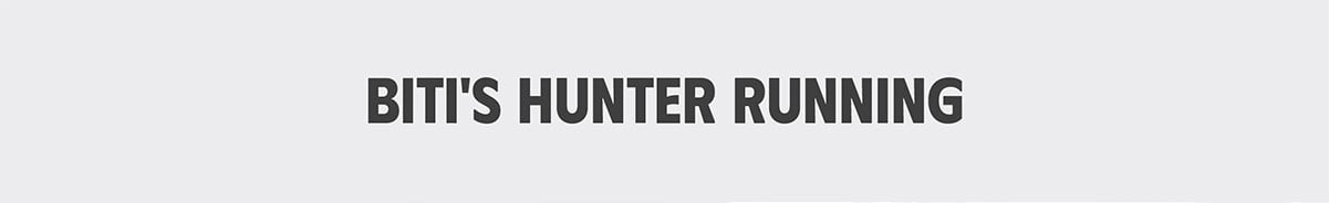 Biti's Hunter Running