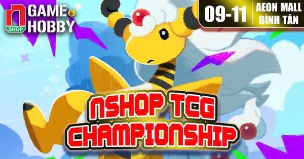 [9-11] Pokemon TCG Playday x Championship - Aeon Bình Tân cùng nShop