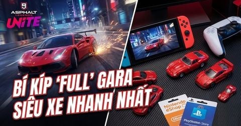 Asphalt Legends Unite: Khi tốc độ ảo chạm vào đam mê thật – Từ đường đua đến bộ sưu tập để bàn