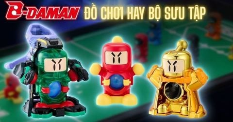 B-Daman: Đồ chơi trẻ em hay báu vật sưu tập của người lớn