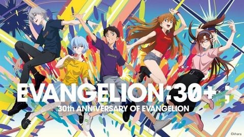 Evangelion công bố anime mới nhân dịp kỷ niệm 30 năm
