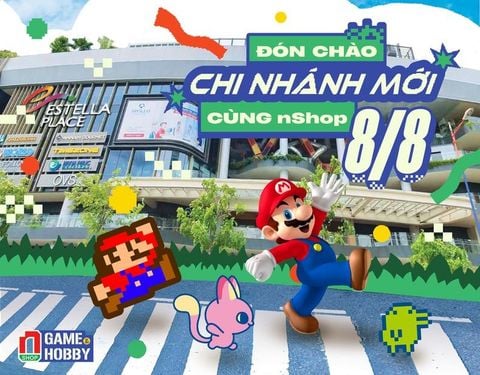Khai trương nShop Estella Place: Đại tiệc ưu đãi và quà tặng chỉ diễn ra trong 2 ngày 08–09/08