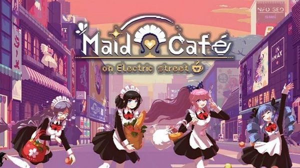 Chuyến phiêu lưu nhàn nhã kết hợp mô phỏng quản lý quán cafe phong cách Nhật: Maid Cafe on Electric Street