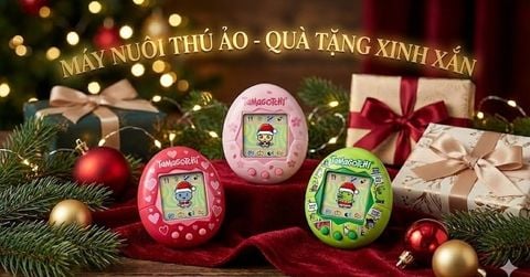 Máy Nuôi Thú Ảo (Tamagotchi) - Quà Tặng Giáng Sinh 2025 Hoài Cổ Mà Hiện Đại