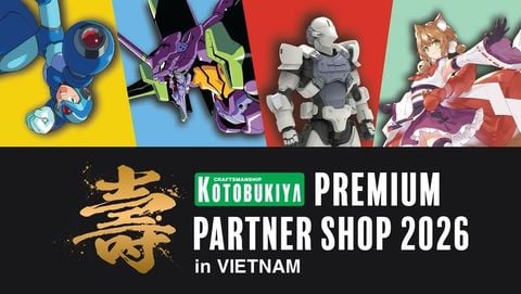 nShop chính thức trở thành Kotobukiya Premium Partner Shop tại Việt Nam