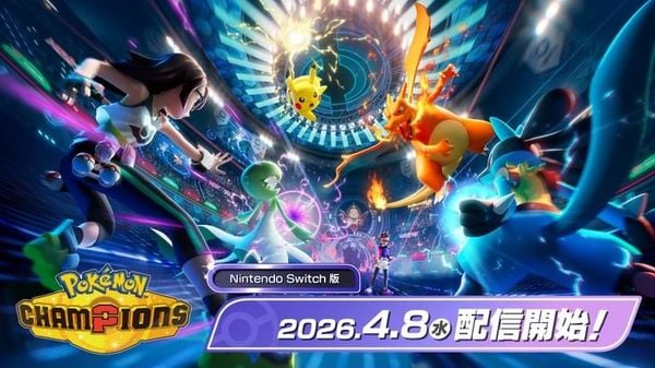 Pokemon Champions chính thức ra mắt Switch vào ngày 8/4