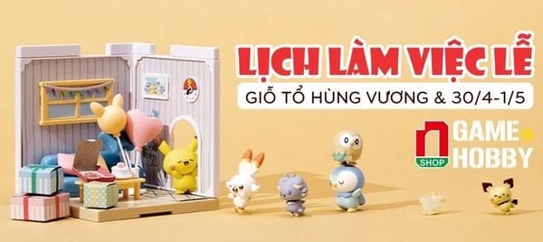 [THÔNG BÁO] LỊCH HOẠT ĐỘNG CÁC CHI NHÁNH NSHOP DỊP LỄ GIỖ TỔ, 30/4 & 1/5