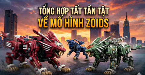 Tổng hợp mô hình Zoids 2026: HMM, AZ, RMZ hay AMZ — bạn đang sưu tầm vì điều gì?