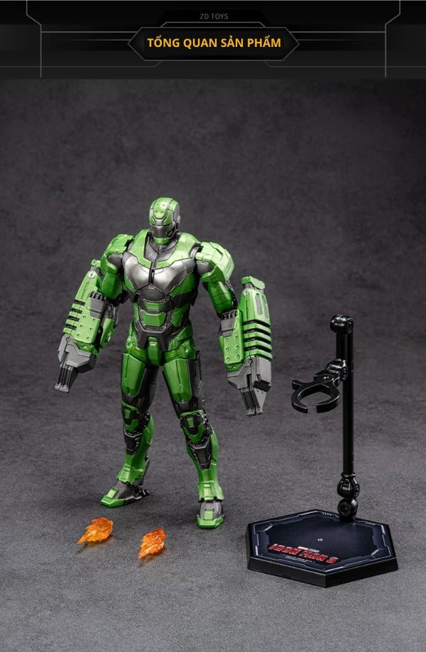 nShop bán Mô hình trang trí Marvel - Iron Man MK26 - ZD Toys - ZM65 giao nhanh tận nhà trong ngày giá tốt