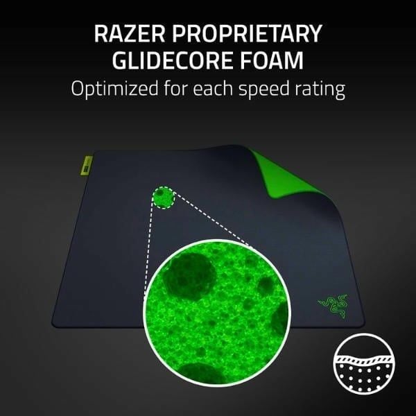 Đệm mút Razer Glidecore Foam trên lót chuột Gigantus V2 Pro Balance nShop