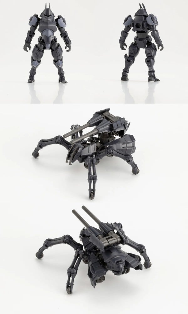 nShop bán Hexa Gear Governor Para-Pawn Enclosure - Kotobukiya HG154 lắp thô runner chỉ có 2 màu đen xám