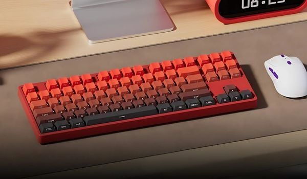 Bộ Keycap bàn phím cơ Veekos Blaze Gradient PBT Double-Shot / Cherry profile / 135 nút góc gõ tự nhiên