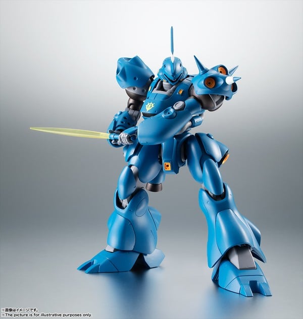 MS-18E Kampfer Ver A.N.I.M.E - Robot Spirits Side MS có thiết kế chi tiết bám sát nguyên tác