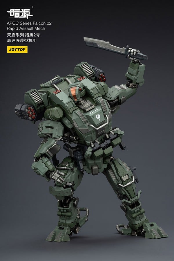 JOY TOY APOC Series Falcon 02 Rapid Assault Mech ST-8615 thích hợp làm quà tặng fan mô hình mecha