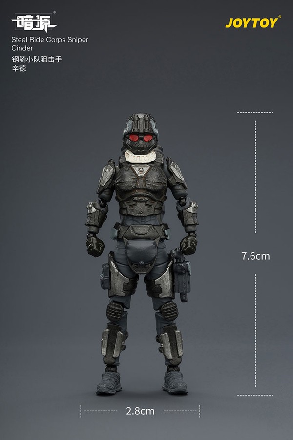 chiều cao Mô hình 1:25 JOY TOY JT04247 Steel Ride Corps Sniper Cinder chính hãng giá tốt chất lượng cao