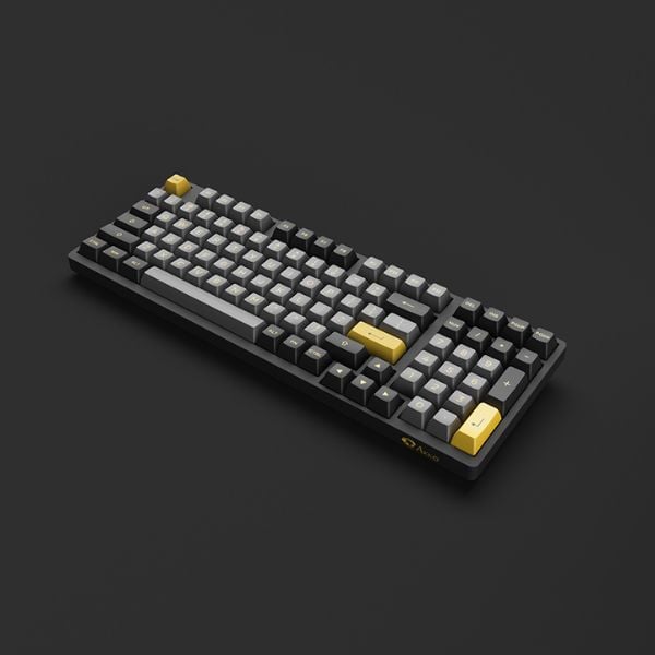 Bàn phím cơ không dây AKKO 3098B Plus Black & Gold Fairy Silent Switch bán tại nShop có tích hợp receiver