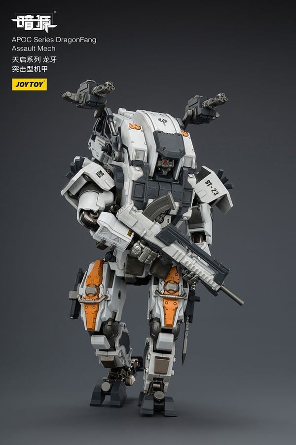 Mô hình JOY TOY JT03530 APOC Series DragonFang Assault Mech có khớp tốt biên độ cử động cao