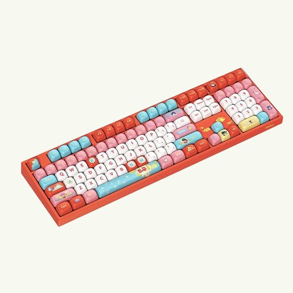 Bàn phím cơ không dây AKKO 5108 V5 Ranma 1/2 V3 có thiết kế ultra slim gasket siêu mỏng