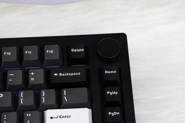 nShop bán Bàn phím cơ AKKO 5075S có núm xoay đa năng điều chỉnh âm lượng và đèn LED