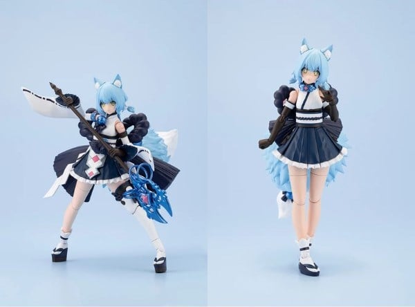 nShop bán model kit Kitsune Miko Arcanadea Yukumo ReACT-C - Kotobukiya AR023 có thể transform đổi dạng