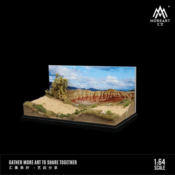 nShop bán Mô hình tiểu cảnh More Art Diorama 1:64 - Núi Đồi Hoang Vu làm quà tặng người chơi xe die-cast
