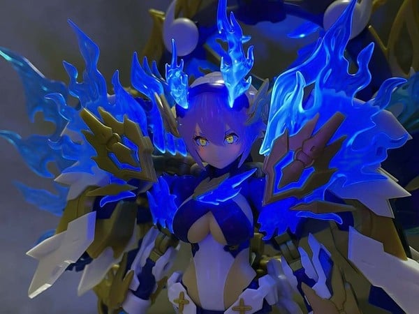 nShop bán model kit Megami Device AUV Susanowo Souen - Kotobukiya KP681R có part clear sáng dưới tia UV