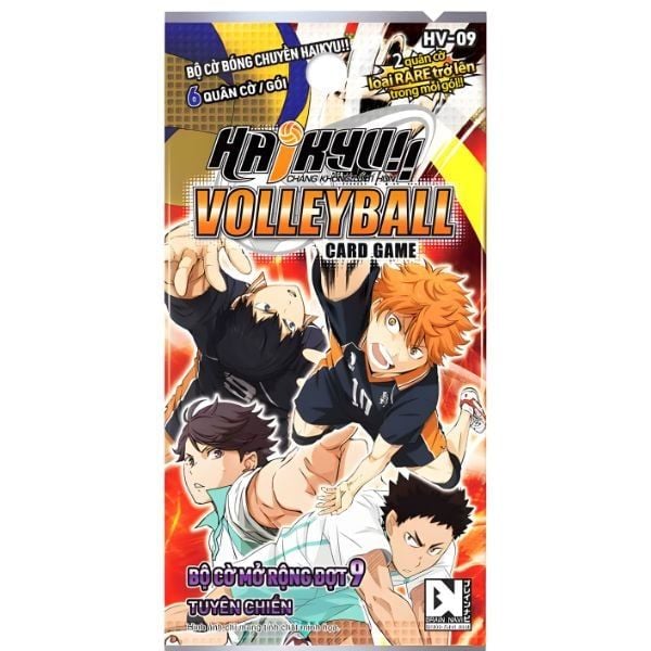 Bài Bóng Chuyền Haikyu!! Bộ Cờ Mở Rộng Đợt 9 Tuyên Chiến uy tín, bảo đảm chất lượng