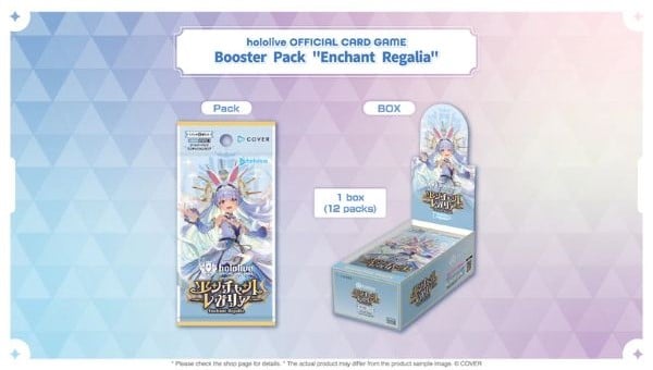 Hololive Official Card Game Booster Pack Vol. 05 Enchant Regalia hBP05 nShop ship hỏa tốc 1 tiếng