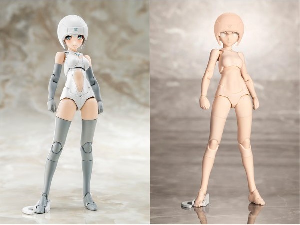 nShop bán model kit Megami Device B1R-M Chassis Kit Skin Color A - Kotobukiya KP646 kèm theo 2 body để custom