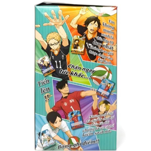 HV-03 Bài Bóng Chuyền Haikyu!! Bộ Cờ Mở Rộng Đợt 3 Đụng Độ Đại Đế món quà cho fan sưu tầm
