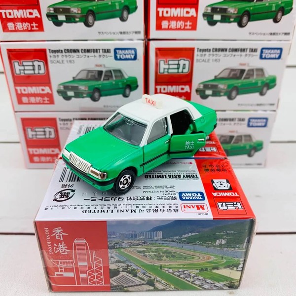 nShop bán TOMICA 51 Toyota Crown Comfort Hong Kong Macau Taxi - Green làm quà tặng fan mô hình diecast giá tốt