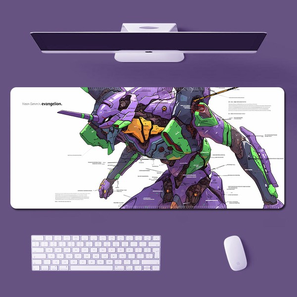 nShop bán Lót chuột gaming mecha Neon Genesis Evangelion khổ lớn làm quà tặng fan mecha Nhật Bản