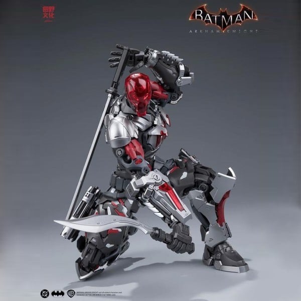 Model Kit Hemoxian Batman Arkham Knight 1/10 form Red Hood trang bị dao và kiếm