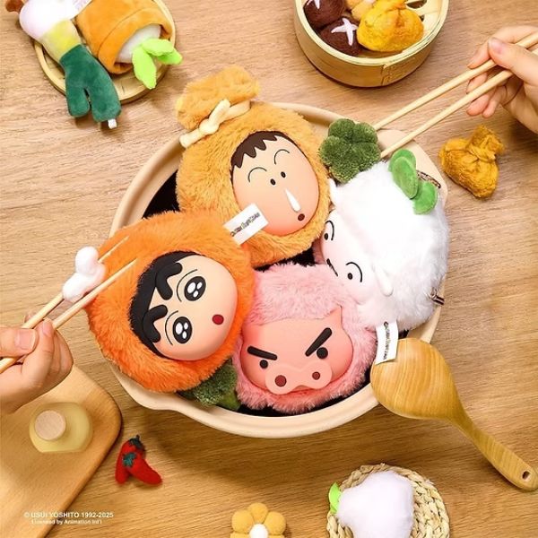Hộp Mù Ví Nhồi Bông Crayon Shinchan Kanto Oden Blind Box nShop ship hỏa tốc 1 tiếng giao nhanh trong ngày