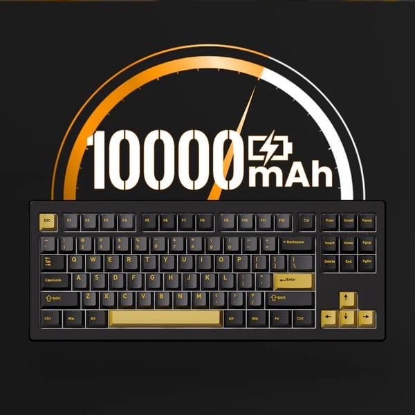 nShop bán Bàn phím cơ không dây chính hãng AKKO 5087 V3 Black & Gold ship COD giao tận nhà toàn quốc giá tốt