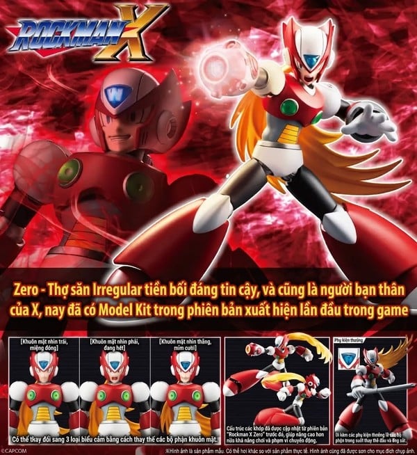 nShop bán Model Kit ZERO 1st Ver - Mega Man X - Kotobukiya KP761 làm quà tặng fan series Rockman X