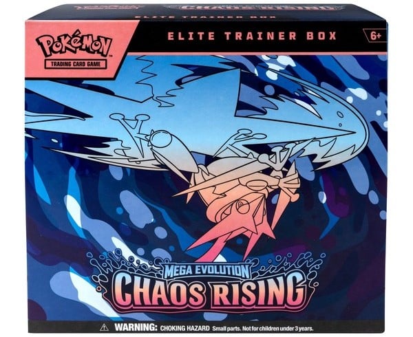 nShop bán Pokemon TCG ME04 Mega Evolution Chaos Rising ETB tiếng Anh ship hỏa tốc 1 tiếng giao nhanh giá tốt