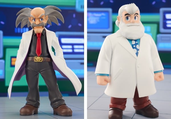nShop bán Dr. Willy & Dr. Light Mega Man Oshi Works - Kotobukiya GP027 mô hình trang trí bàn làm việc