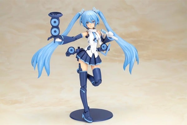 nShop bán Frame Music Girl Snow Miku Another Color - Kotobukiya FG105 kèm mô hình micro drone speaker