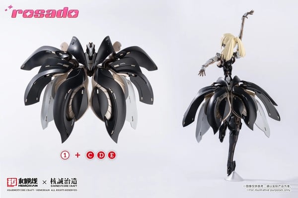nShop bán RS-03 Starflower Lily MK3 Hemoxian - Kotobukiya GN096R model kit mecha girl tỉ lệ 1:10 1:12