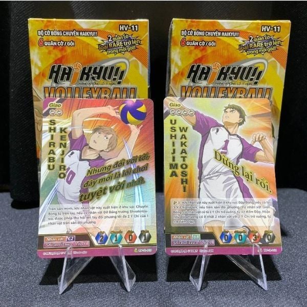 Bài Bóng Chuyền Haikyu!! Bộ Cờ Mở Rộng Đợt 11 Trận Đấu Kinh Điển món quà dành cho fan sưu tầm