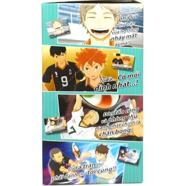 HV-03 Bài Bóng Chuyền Haikyu!! Bộ Cờ Mở Rộng Đợt 3 Đụng Độ Đại Đế nhiều lá bài hiếm đang chờ bạn