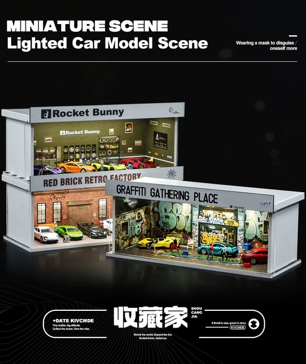 nShop bán Diorama 1:64 Nhà xưởng SCJ82026 chính hãng Shou Cang Jia xuất được hóa đơn đỏ VAT giá tốt